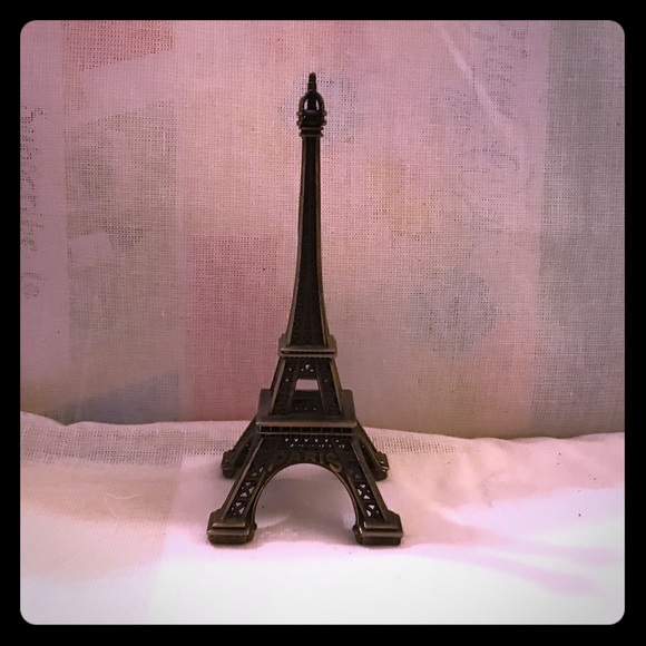 Bronze -Toned Eiffel Tower Figurine Statue - Picture 1 of 3